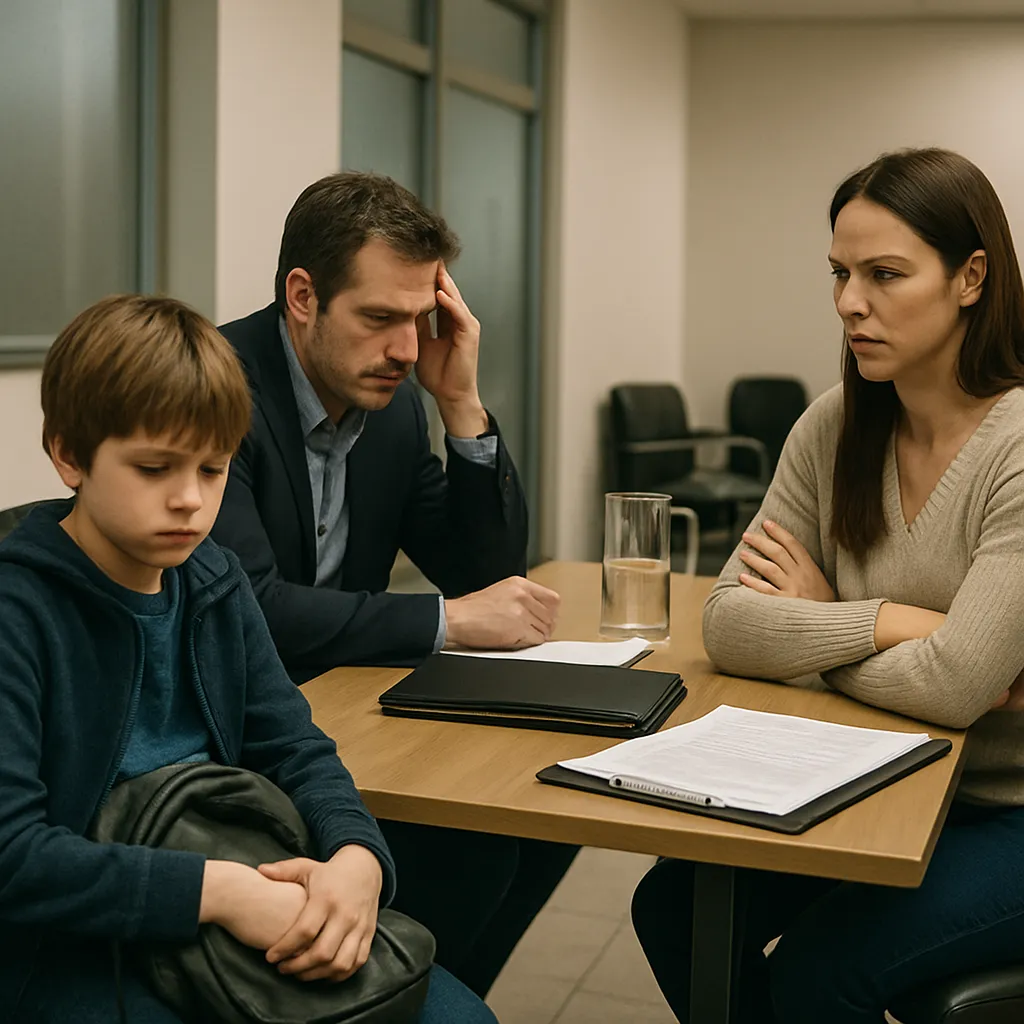 Maltrato presenciado por menores efectos en custodia