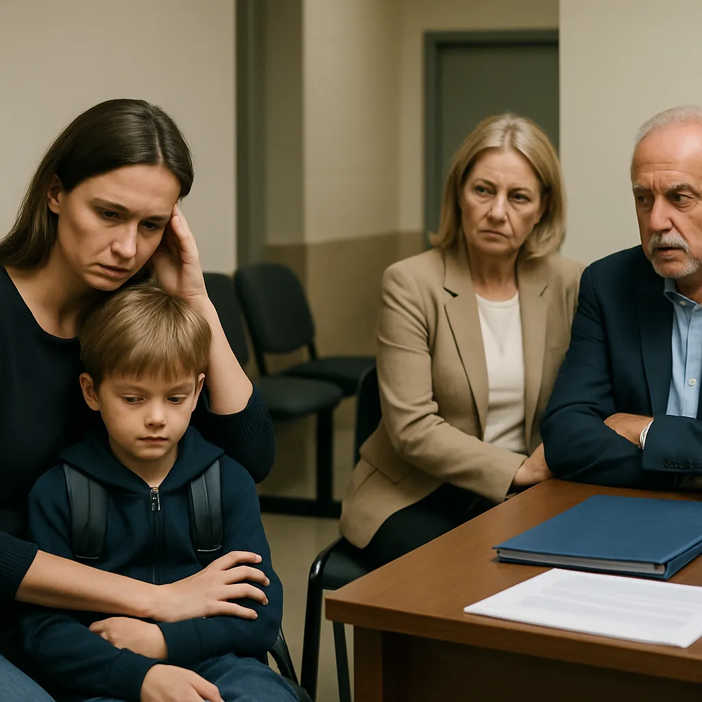 Abuelos vs nuera conflictos visitas nietos