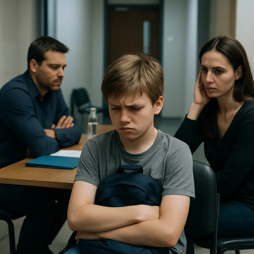 Adolescente que rechaza visitas pasos legales sin traumatizar