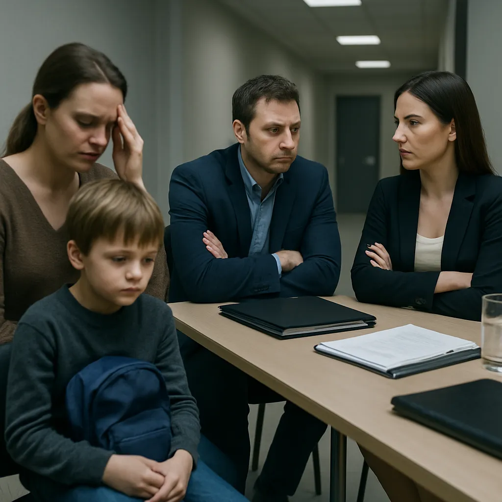 Audiencia menor custodia obligación judicial