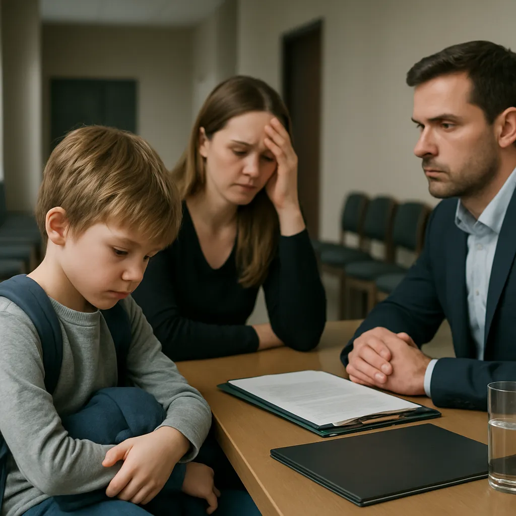 Custodia por curso escolar organización anual