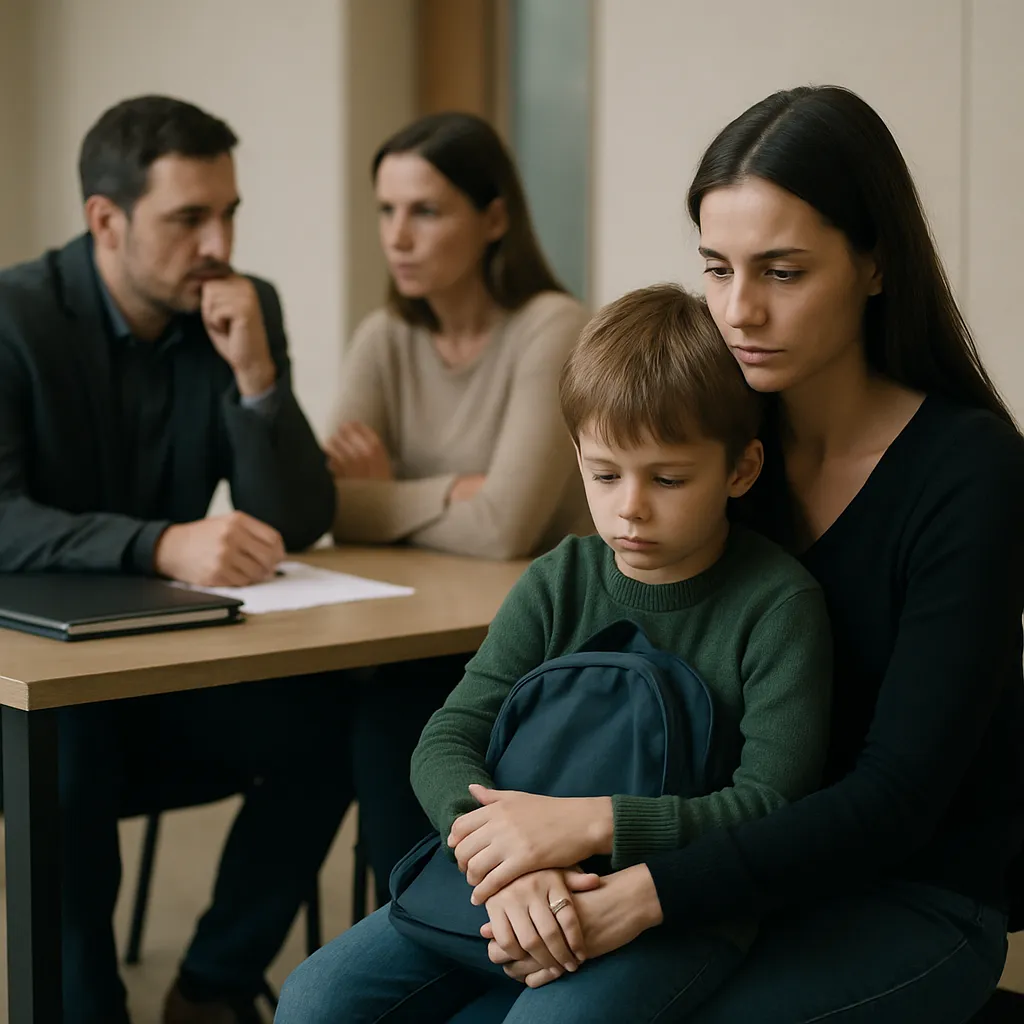 Desamparo menores actuación servicios sociales