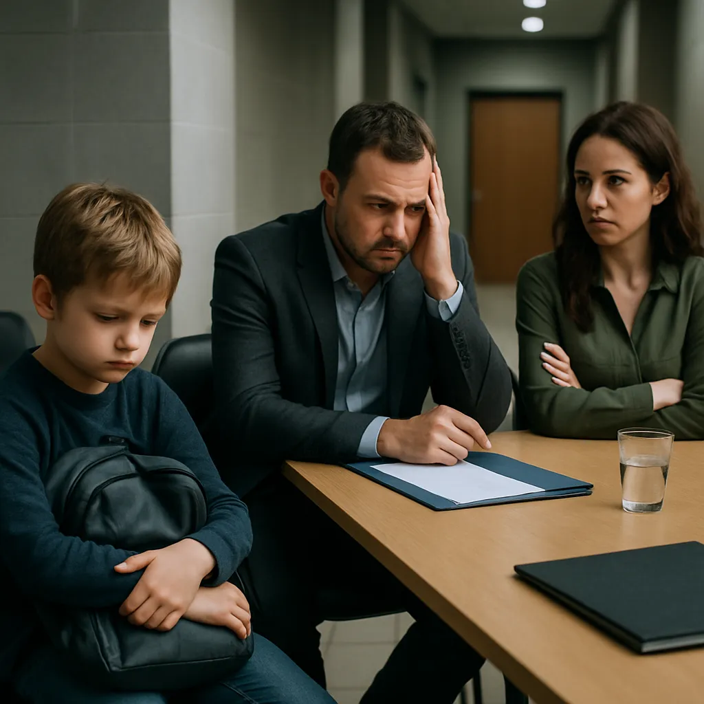 Fotos hijos redes sociales conflictos entre padres