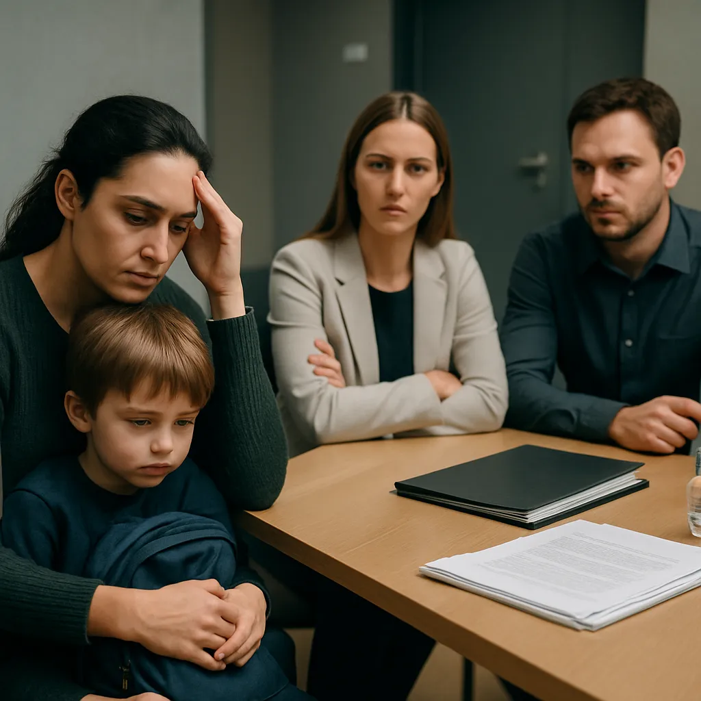 Parejas mixtas custodia internacional