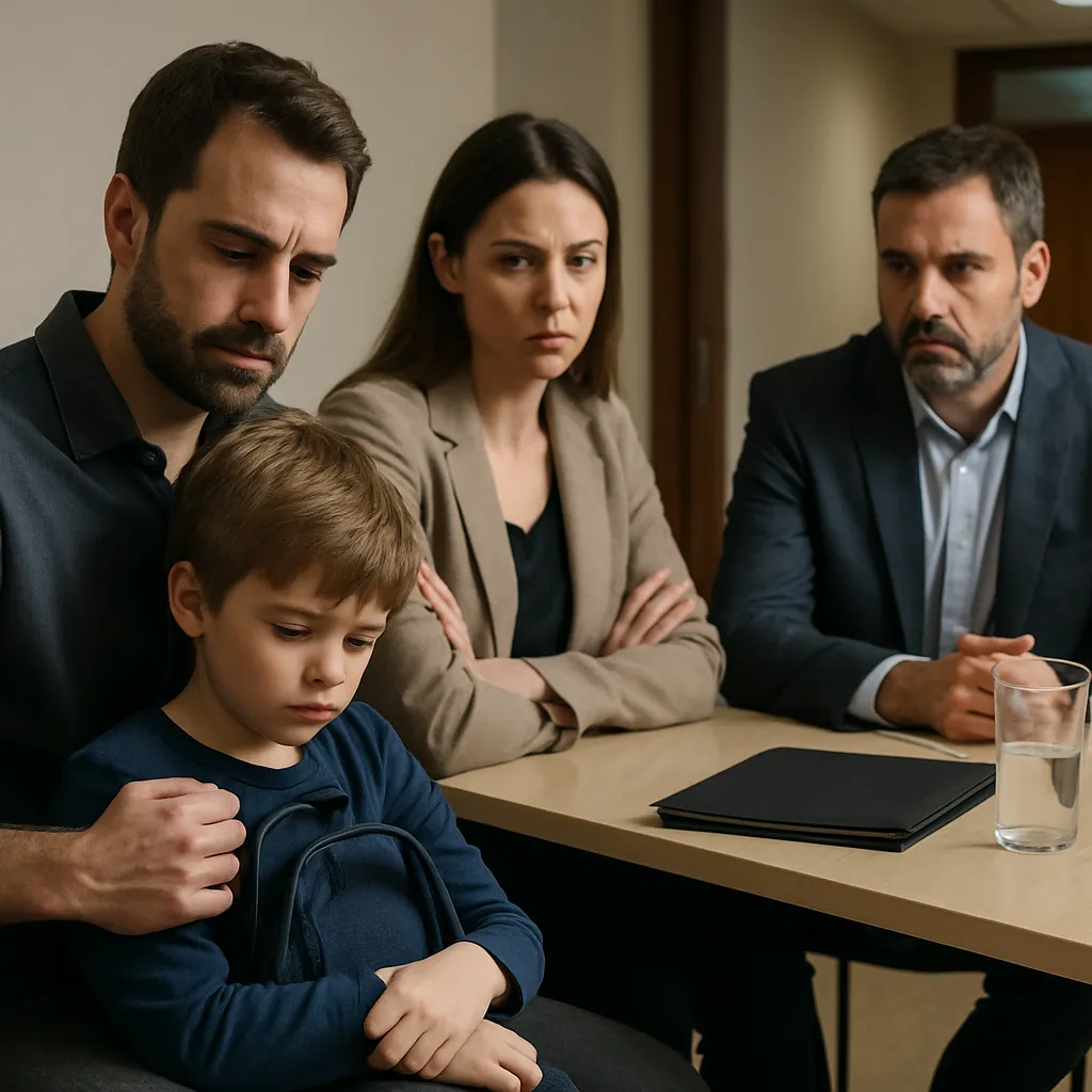 Visitas hermanos derechos menores