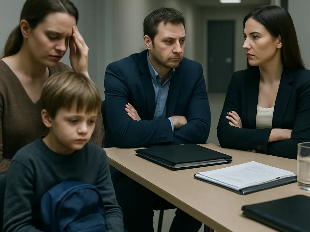 Audiencia menor custodia obligación judicial