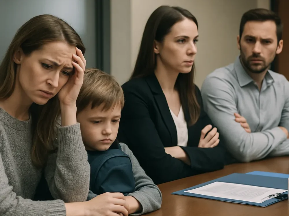 Baja paternidad y divorcio derechos progenitor