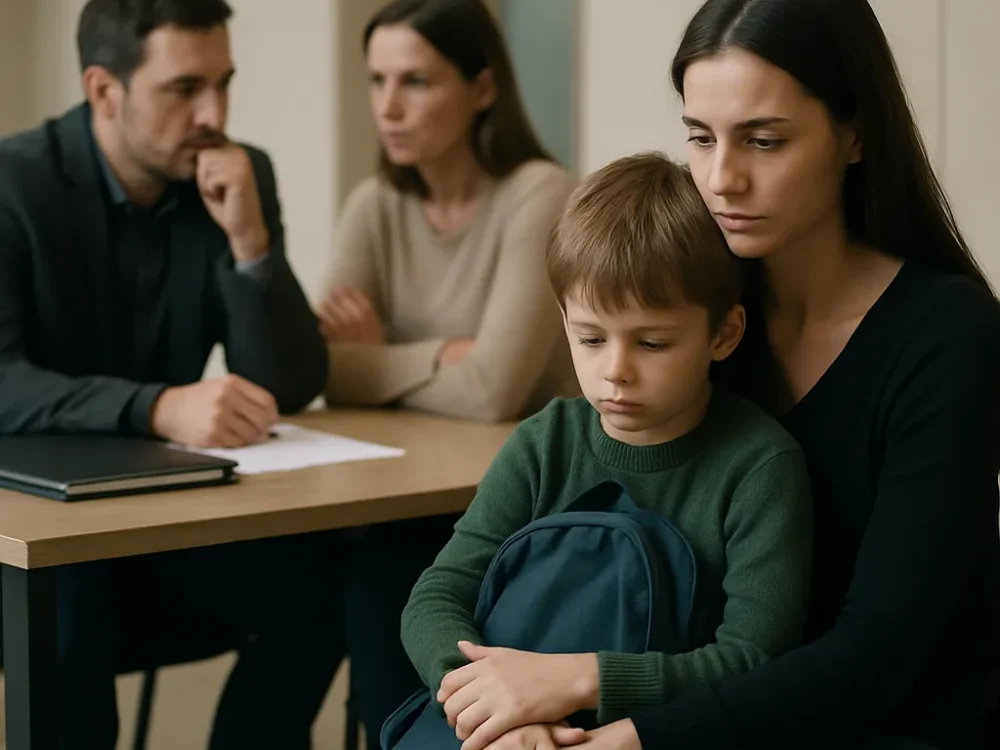 Desamparo menores actuación servicios sociales