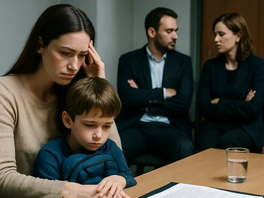 Influencias negativas hijos modificación custodia urgente