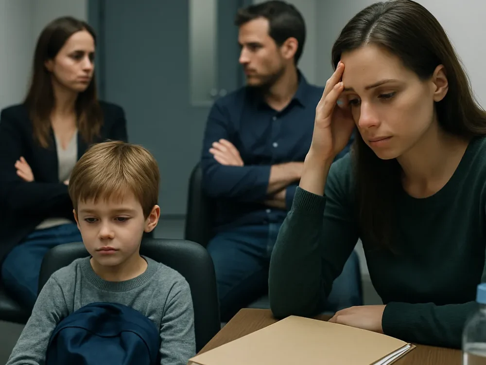 Informe psicológico familia tiempos espera