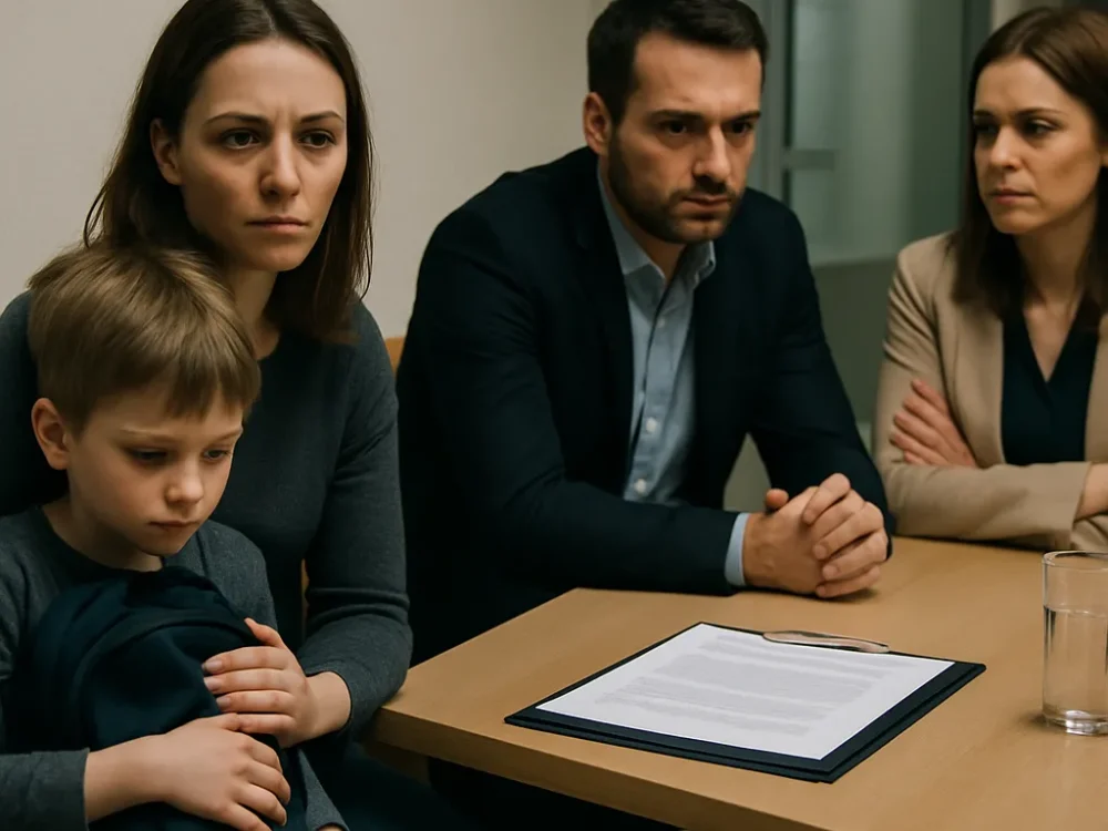 Maltrato a través hijos medidas protección