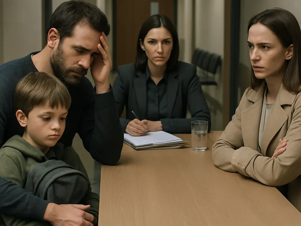 Padre en España madre extranjero cómo organizar visitas