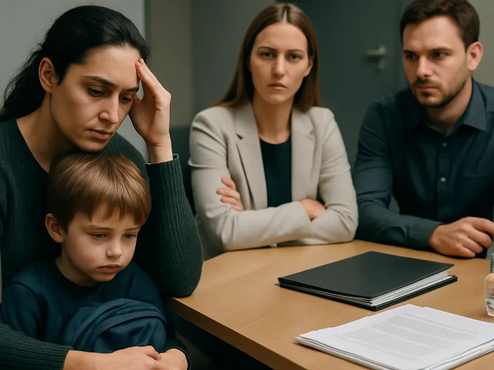 Parejas mixtas custodia internacional