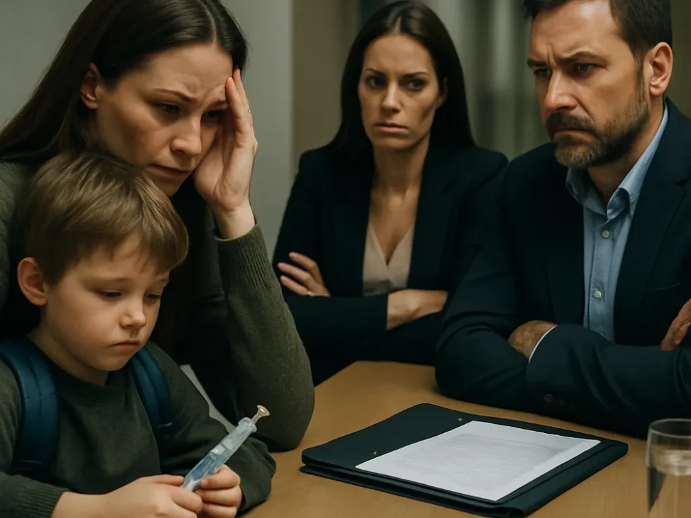 Vacunación hijos divorcio conflictos autoridad parental