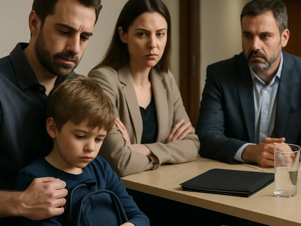 Visitas hermanos derechos menores